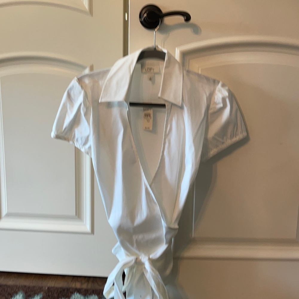 New - Ann Taylor loft white blouse
